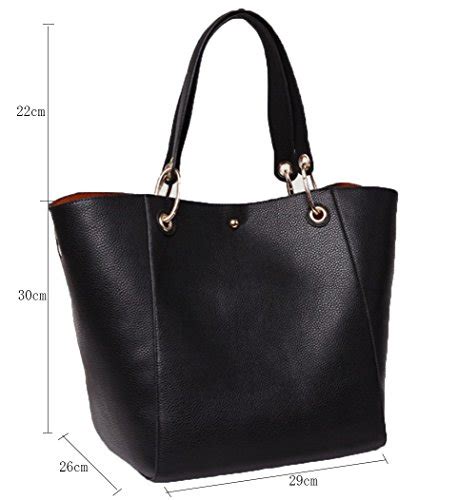 Large Capacity Work Tote Bags For Womens Waterproof Leather Purse And