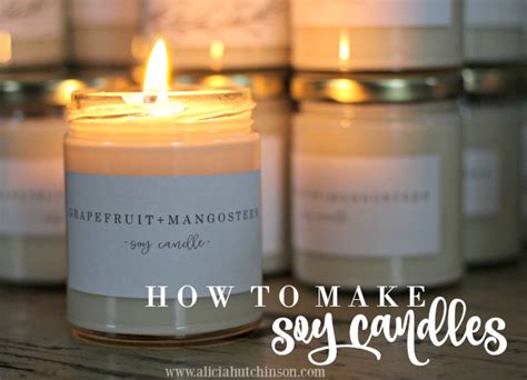 How To Make Soy Candles Alicia Co