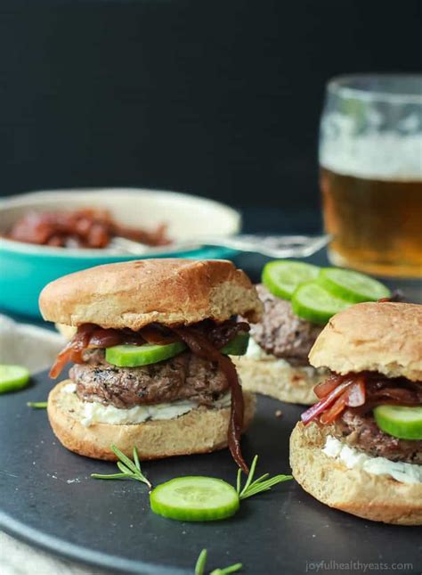 Grilled Lamb Burgers With Whipped Feta And Cucumbers Great Burger