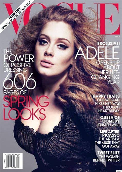 Adele Covers Vogue S March 2016 Issue Huffpost Style
