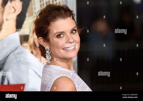 Joanna Garcia Swisher A Cast Member In Fist Fight Poses At The