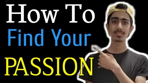 How To Find Your Passion Career Youtube