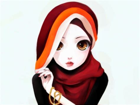 Anime Hijab Girl Wallpapers Wallpaper Cave