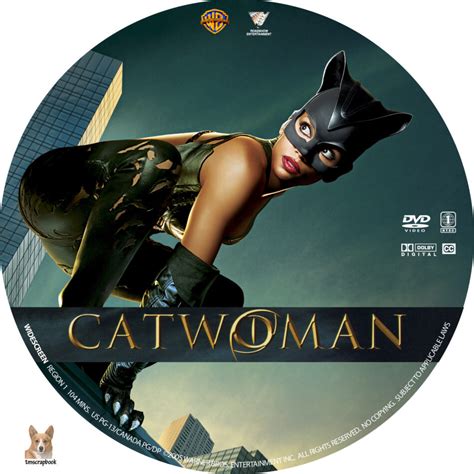 Catwoman Dvd Label 2005 R1 Custom