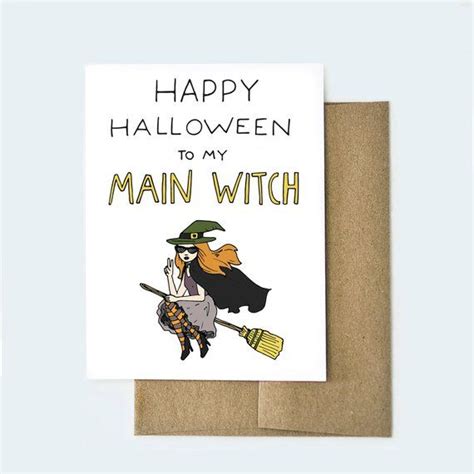 That Is One Cool Witch Send Your Main Witches Some Halloween Cheer With This Handmade Greeting