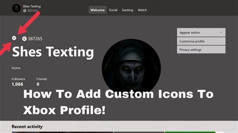How To Get Custom Icons On Your Xbox Profile Youtube