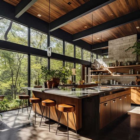 10 Inspirations For Your Open Concept Mid Century Modern Kitchen