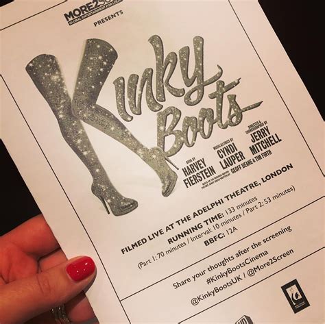 Kinky Boots Uk 👠 Kinkybootsuk Twitter