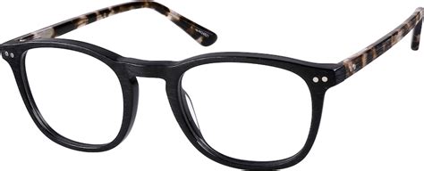 black square glasses 4424521 zenni optical