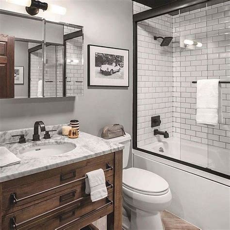 33 Inspiring Small Modern Farmhouse Bathroom Design Ideas Magzhouse