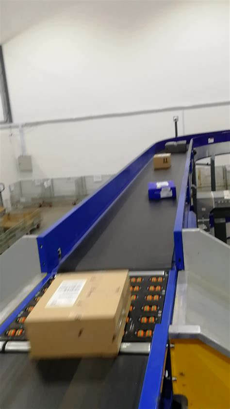 Automatic Parcel Sorting System With Weighing Scanning Dimensioing Dws - Buy Parcel Sorting ...
