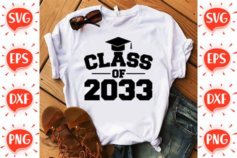 Class Of 2033 Graphic By Funnysvgcrafts · Creative Fabrica