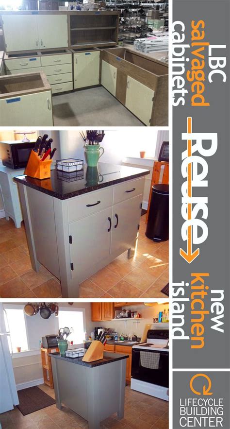 Start here for sourcing and advice. ReUse/RePurpose Salvaged Cabinets for Kitchen Island ...