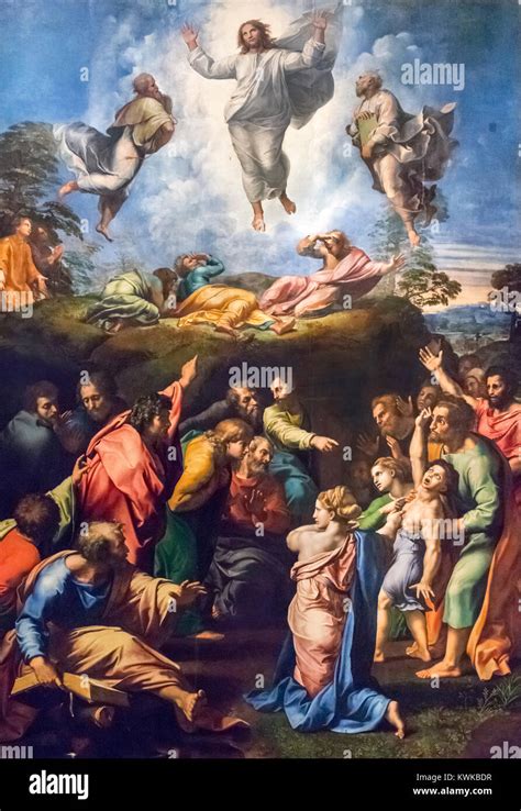 The Transfiguration Of Christ By Raphael Raffaello Sanzio Da Urbino