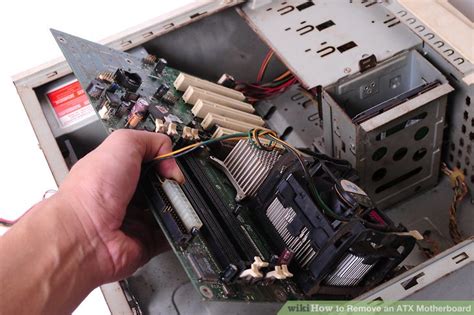 See your computer manual for instructions if you have problems. How to Remove an ATX Motherboard: 12 Steps (with Pictures)