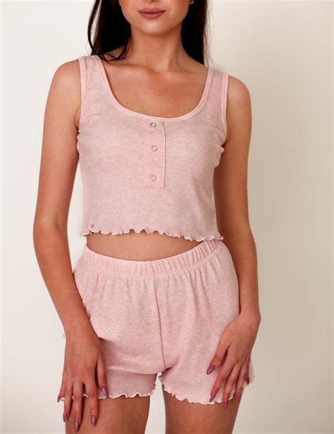 Homewear Pink Set Pajamas For Girls Women Teen Sleepwear Best Etsy