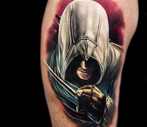 Assassins Creed Tattoo By Andrey Stepanov Tatuajes Assassins Creed