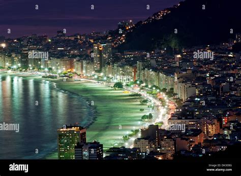 Copacabana Beach In Rio De Janeiro Stock Photo Alamy