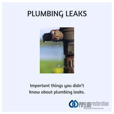 10 Important Things You Didnt Know About Plumbing Leaks