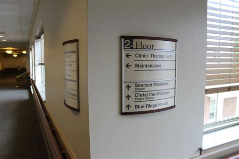 Directional Interior Wayfinding Directional Signs