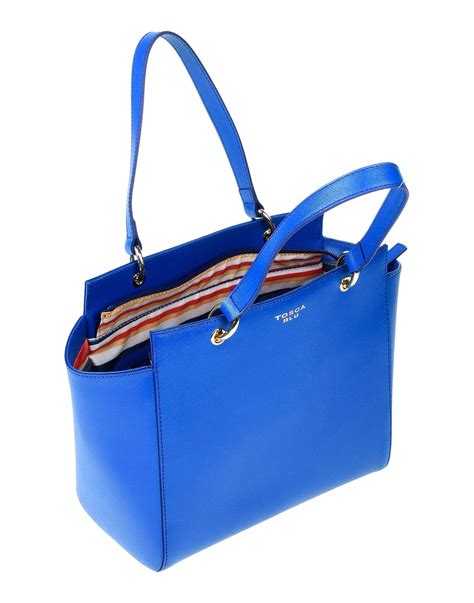 Tosca Blu Leather Handbag In Blue Lyst
