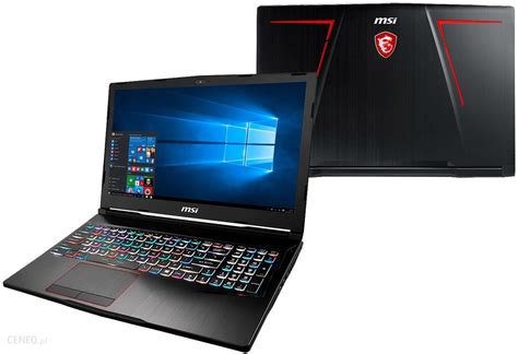 Laptop Msi Ge73vr Raiderge73vr7re053pl Opinie I Ceny Na Ceneopl