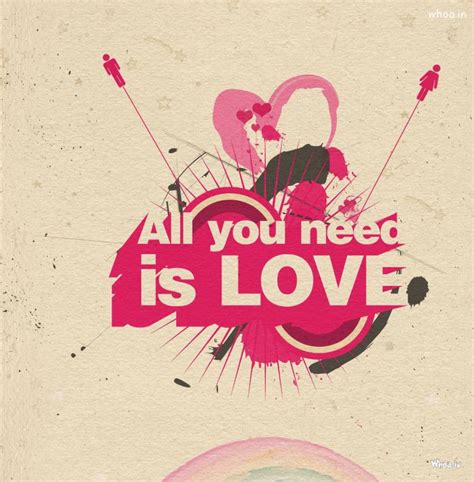 Download lagu taeyeon all about you mp3. All You Need Is Love Hd Love Quote Hd Wallpaper