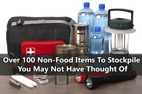 Canned fish such as tuna, sardines, salmon, and mackerel are great choices for your shtf stockpile. Over 100 Non Food Items To Stockpile You May Not Have ...
