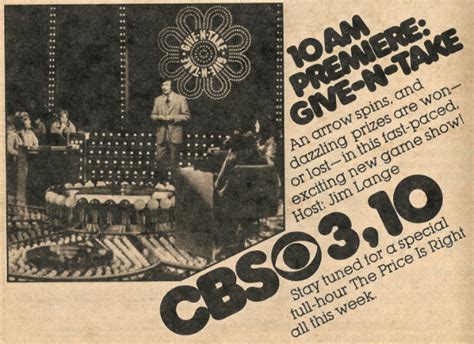 Tv Guide Ad Give N Take Television Obscurities