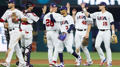 Usa Advances To The World Baseball Classic Final As Protestors Halt Play Throughout Cnn