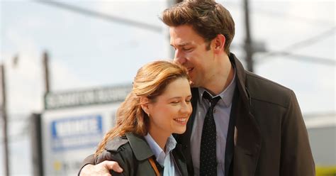 The office is built on awkward situations, but with the wedding episode, i was like, there's nothing inherently funny about two people very much in as kaling mentioned, dwight, creed, and the rest of the gang dancing down the aisle would have been a nightmare for jim and pam if they hadn't just. The Office Jim Pam First Kiss