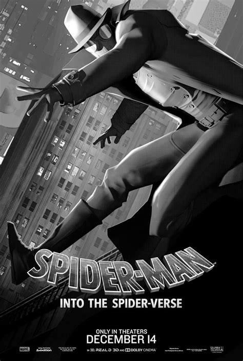 Spider Man Into The Spider Verse Movie Poster
