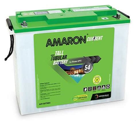 Amaron Ar Tn Current Tall Tubular Battery For Inverter Ah At