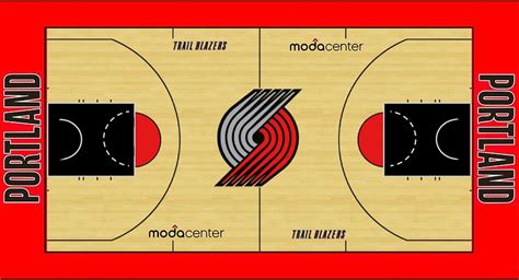 Portland has one of the weaker benches in the game, and their overall play goes down with lillard off the court. Portland Trail Blazers New Court Design *Update on second ...