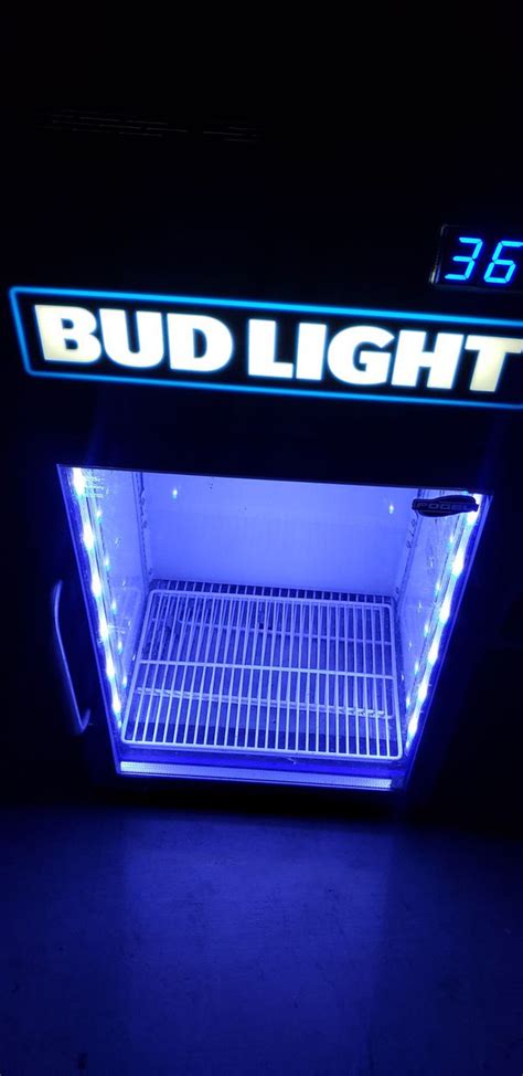 Bud Light Fridge With Led Lights Mini Fridge For Sale In