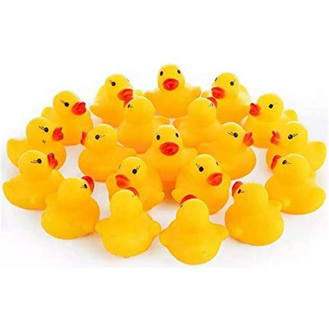 Epacks Mini Rubber Ducks Bulk Duck Ducky Bath Toys Small Counting