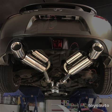 Rev9 Catback Exhaust 45 Stainless Dual Tip Y Pipe For Nissan 370z