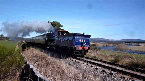 812 Class Steam Locomotive Caledonian Railway 828 Youtube