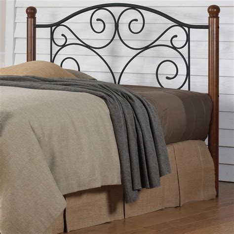 It stays in place and keeps kids warm all night. Fashion Bed Group Doral Full-Size Headboard with Dark ...