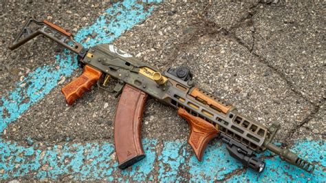 Wallpaper ID AK Assault Rifle Weapons AKM Kalashnikov P Gun Custom