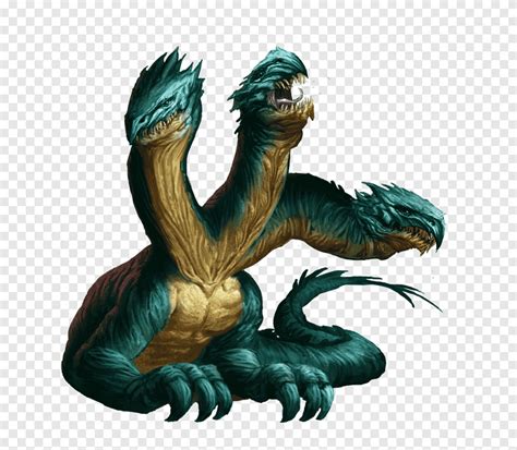Lernaean Hydra Monster Drawing Art Leaps Legendary Creature Game Png