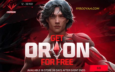 The Orion Character Is Finally Launched In Free Fire Max India Project