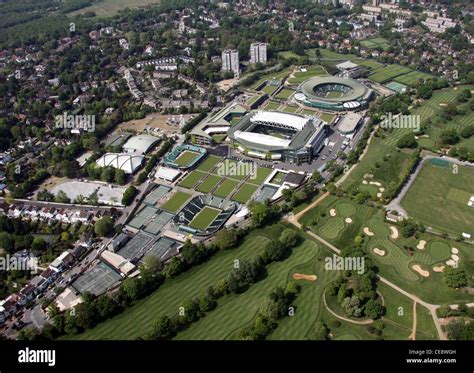 Luftaufnahme All England Tennis Club Wimbledon London Sw19