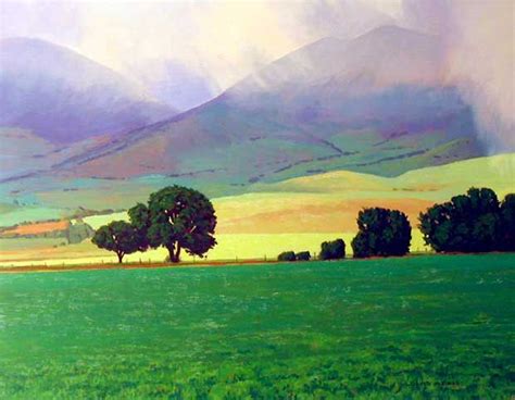Amalga Storm Painting David Meikle Landscape Paintings Nature