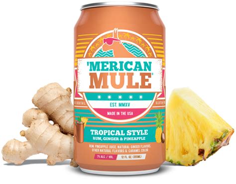 ‘merican Mule Tropical Style — Stone Fence Beverage
