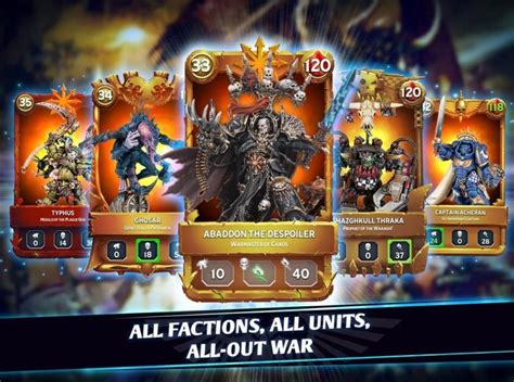 Warhammer Combat Cards Is A Card Game Set In The Warhammer Universe