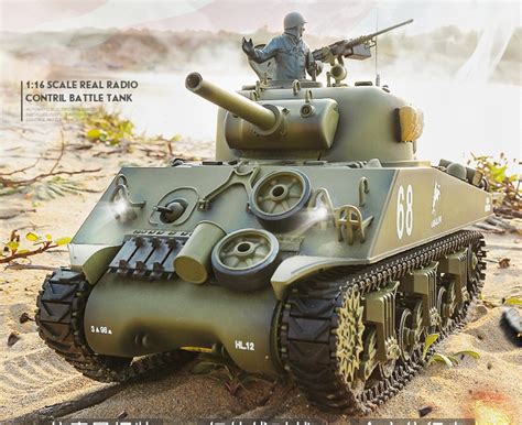 Heng Long 3898 M4a3 Sherman Rc Tank Basic Plastic Parts Edition World
