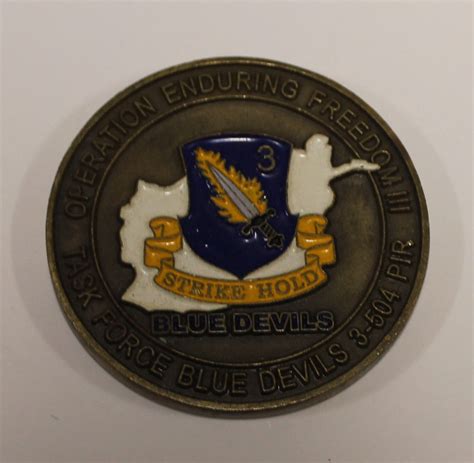 82nd Airborne Division 504th Pir 3rd Battalion Task Force Blue Devils