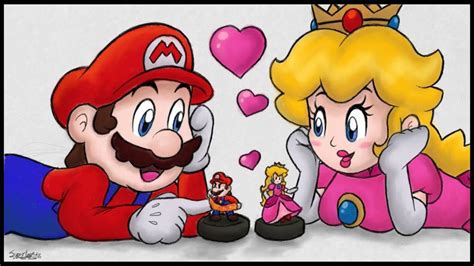 Mario X Peach Amiibo Time 3 By Superlakitu On Deviantart