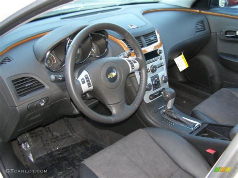 Ebony Interior 2011 Chevrolet Malibu Lt Photo 43845549